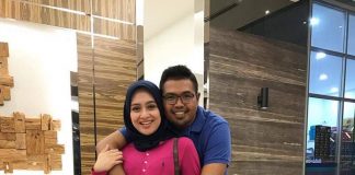 peluk isteri yang penat