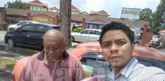 cikgu fadli bantu anak kecil dan ayah buta di tepi jalan