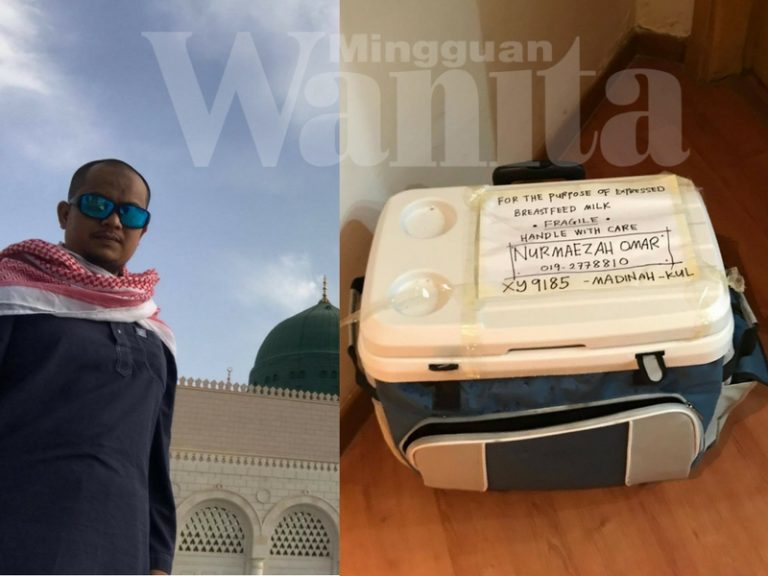 Lelaki Ini Kongsi 8 Tip Bawa Pulang Stok Susu Ibu Dari Makkah Ke Malaysia, 44 Hari Selamat Tak Jadi Keju