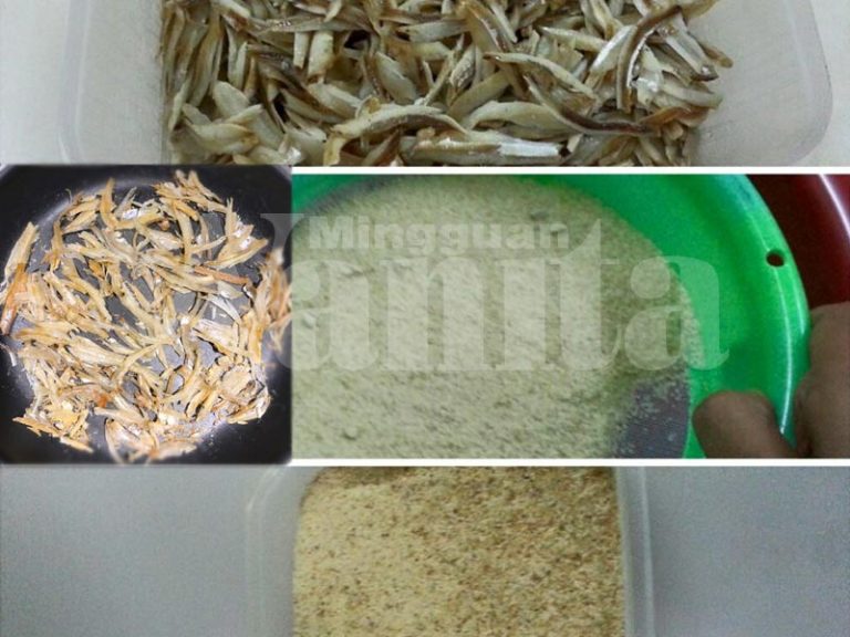 serbuk ikan bilis