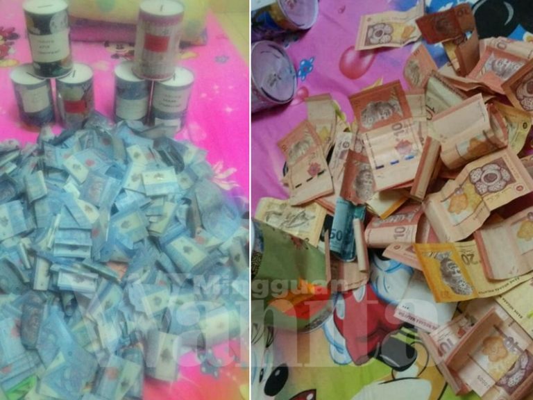 Unik Cara Lelaki Ini Simpan DUIT, Lepas Setahun Hasilnya LUAR BIASA