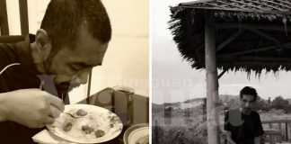 Ibu, Makcik Tu Dok Rakam Abah Dengan Handphone. Tolong ibu, Tolong Suruh Dia Stop