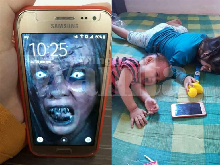 anak ketagih gajet