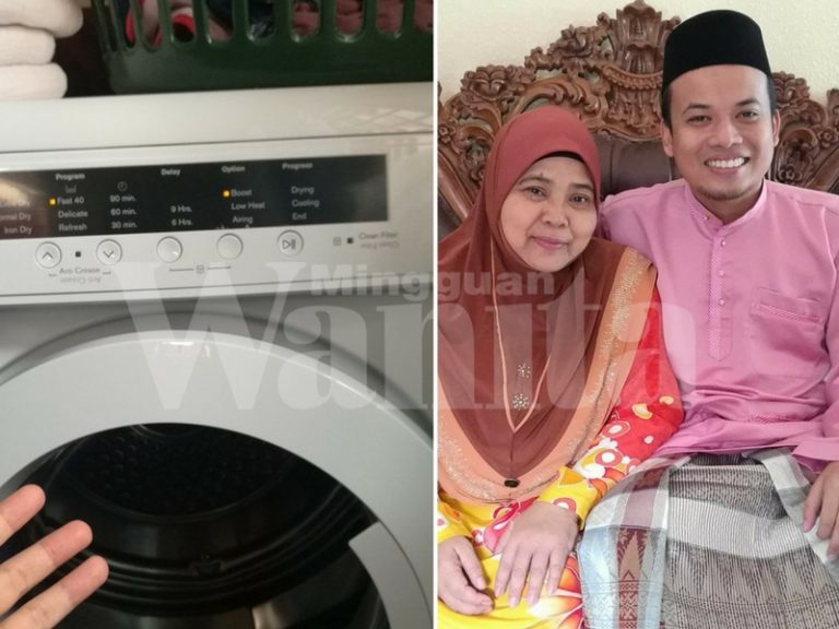 Punyalah Sebak Mak Dan Isteri Dapat Dryer Ini, Dah Macam Hadiah Banglo Sebiji
