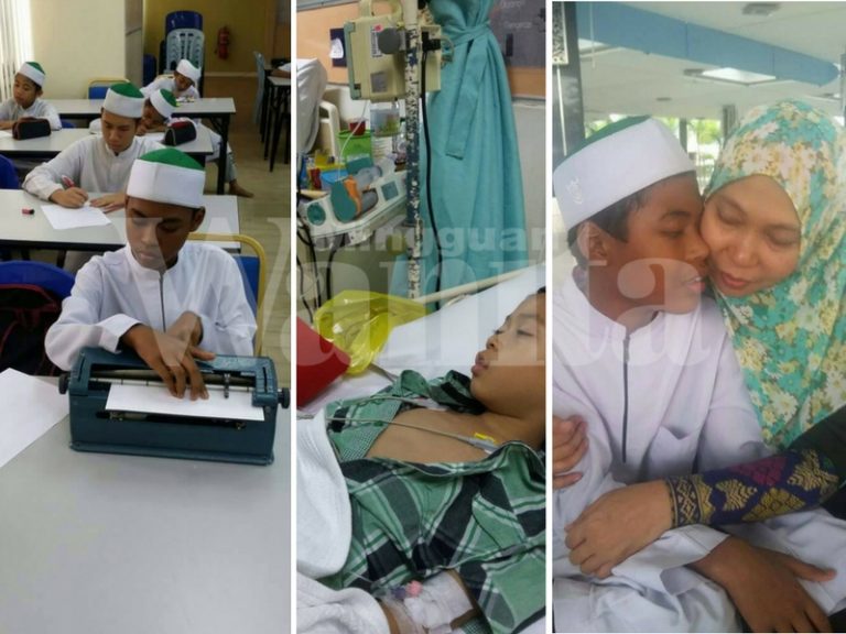 Ujian Hidup Wanita Ini Bertimpa-timpa '2 Anak Buta Tiba-tiba, Anak Keempat Hampir Tak Bercakap, Suami Kemalangan'