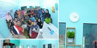 Cuma 3 Hari Deko Ruang Perpustakaan Sekolah Agama, Lihat Hasilnya Memang Ohsem
