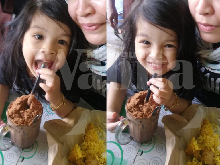 anak makan