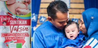 Maknya Tolak Beli Beg, Baju, Kasut Janji Anak Dapat 2 Dos Suntikan Vaksin Pneumococcal, Harga Di Poliklinik Ni Paling Murah