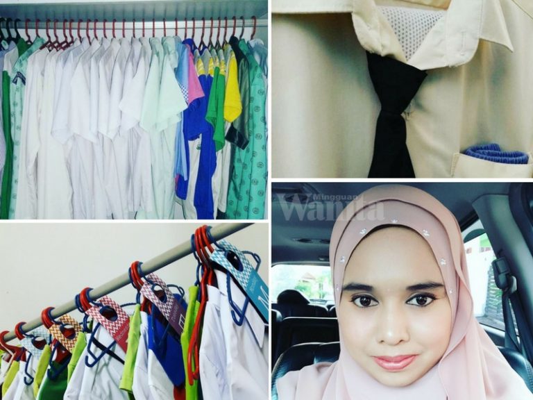 Ibu Anak 7 Kongsi Tip Urus Pakaian Sekolah Anak & Baju Kerja Suami Isteri, Cara Gantung-Berlabel Ikut Jumlah Hari