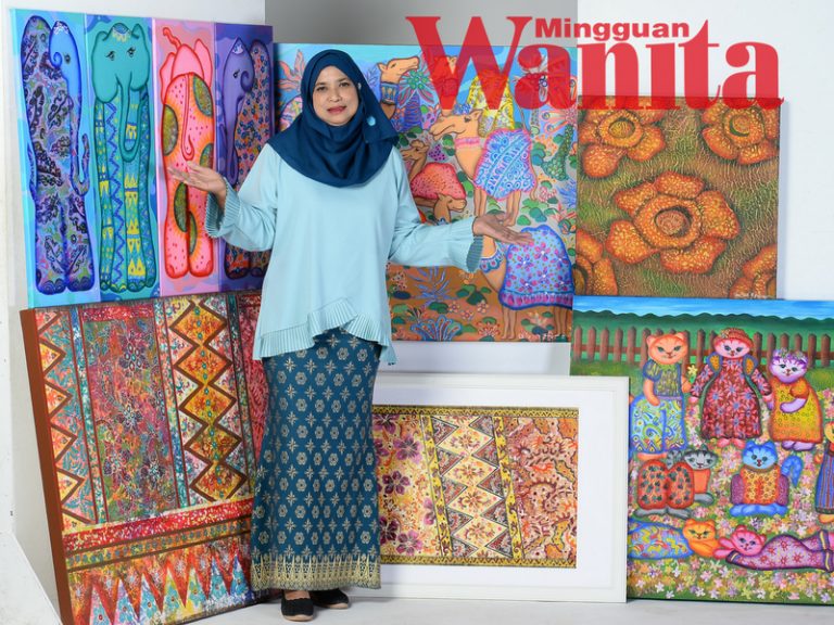 Ibu Tunggal, Fauziah Pelukis Hebat