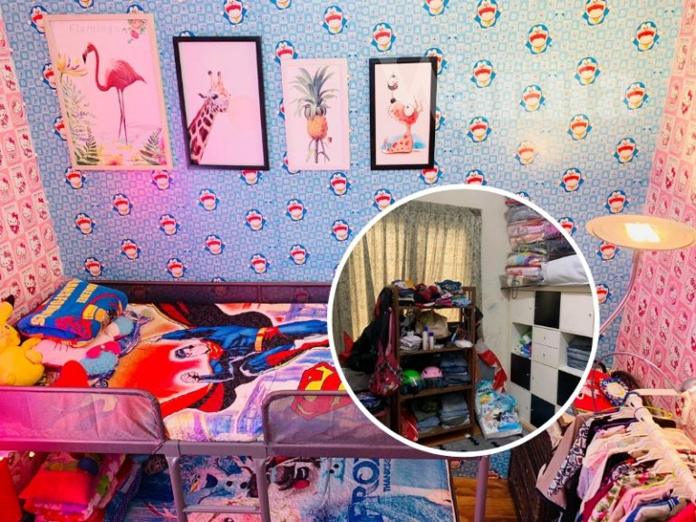 Rumah Ini Cuma Ada 2 Bilik, Janji Anak Bahagia Stor Simpan Baju Berubah Wajah