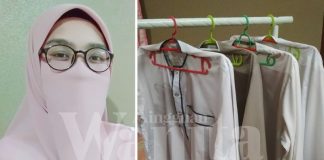 Cuma Guna 2 Hanger, Baju Lepas Iron Kekal Licin Dan Tak Berkedut