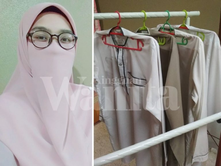 Cuma Guna 2 Hanger, Baju Lepas Iron Kekal Licin Dan Tak Berkedut