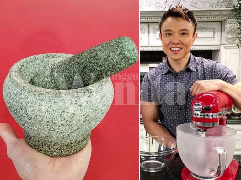 Tip Jaga Lesung Batu, Tumbuk Garam Kasar Selalu Bagi Tajamkan Matanya