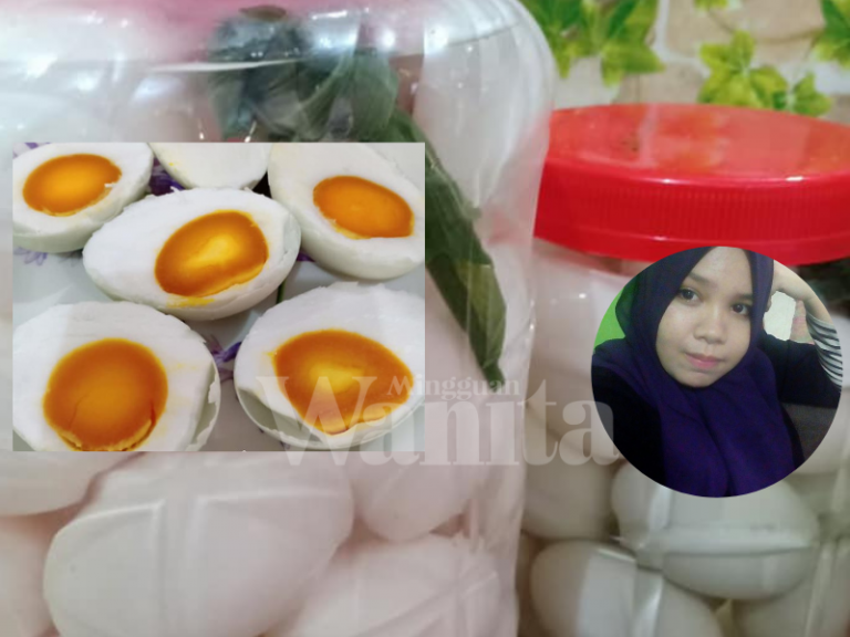 telur masin