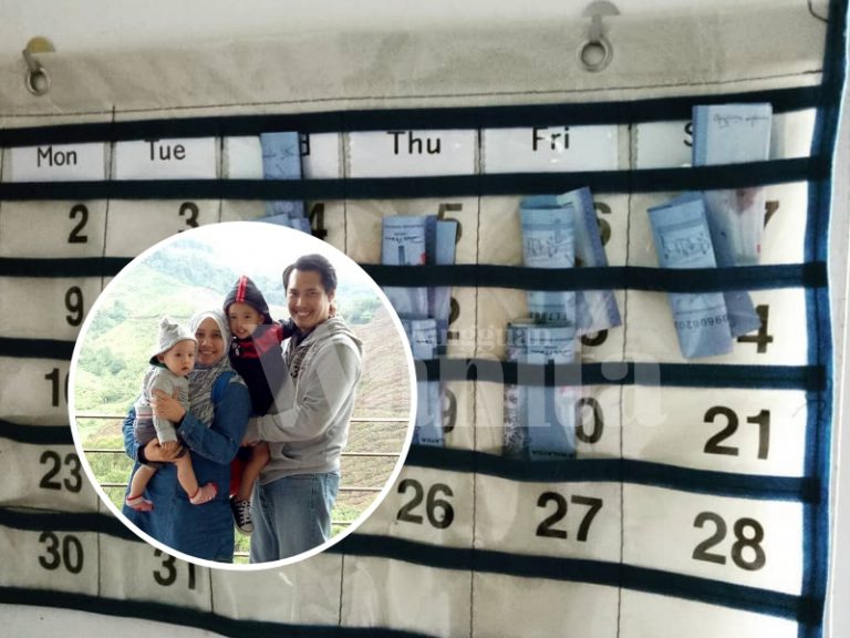 Kalendar Berpoket Ini Mudahkan Mak, Latih Anak Simpan RM1 Sehari