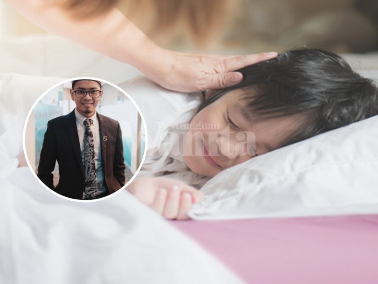 asingkan anak tidur