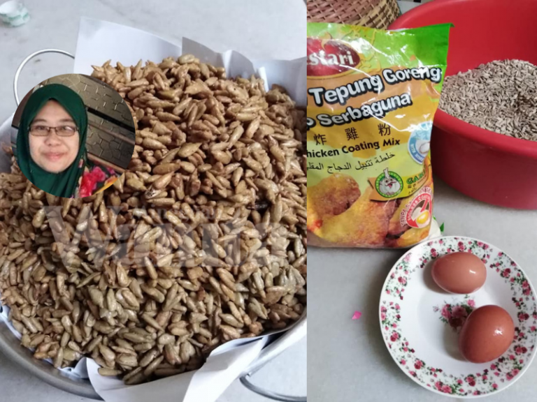 Wanita Ini Kongsi Resipi Mudah Kuaci Salut Tepung Rangup Yang Sedap!