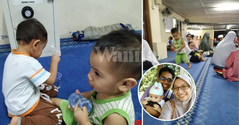 Dari Kecil Biasakan Anak Lelaki Solat Tarawih Di Masjid, Ibu Ini Tunjuk Cara