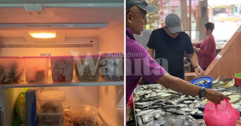 Jadilah Suami Mahir Beli Ikan Di Pasar, Siang Dan Simpan Elok Dalam Peti Ais