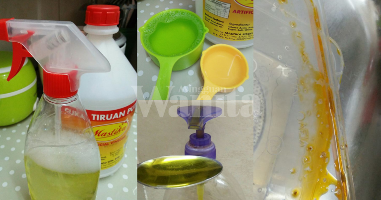 Buat Sendiri Spray Serbaguna Homemade, Berkesan Mudahkan Kerja-Kerja Dapur !