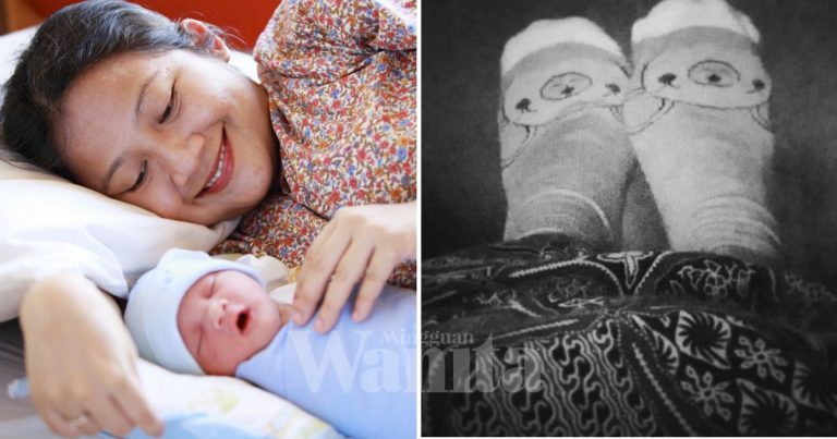 Pakai Stoking Semasa Berpantang Bukan Sebab Elak Masuk Angin, Ini Alasannya