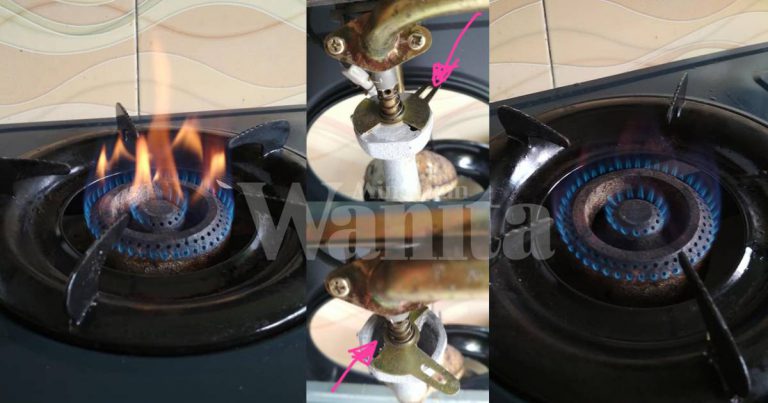Bila Api Tungku Warna Oren, Jenuh Sental Periuk Berjelaga ‘Adjust’ Begini