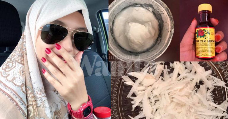 DIY Inai Moden Homemade BOLEH Dibawa Solat, Modal Tak Sampai RM3!