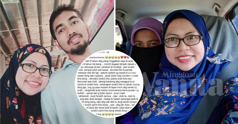 Sebaik Suami Meninggal, Adik-beradik Sama Naik Tuntut Harta, Isteri Derita Selamanya