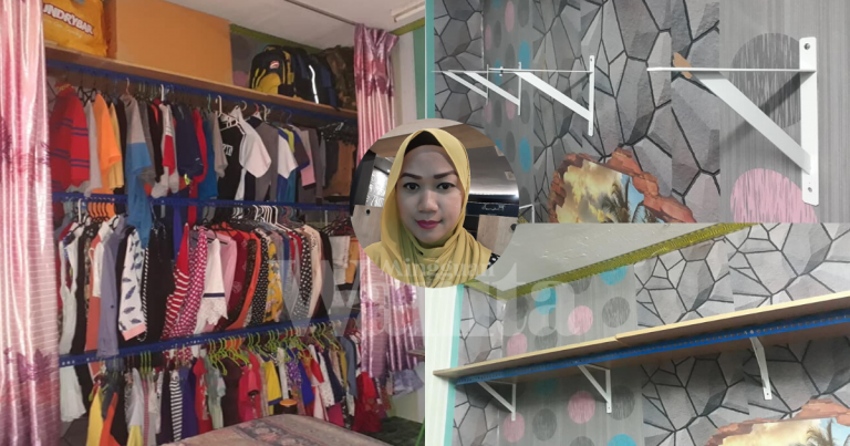 DIY Almari Tiga Tingkat Edisi Anak Ramai, Kukuh & Jimat Kos