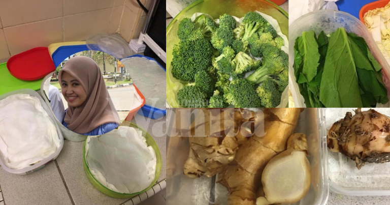 Sayur Kekal Segar Tahan Lama, Lapik Tisu Simpan Dalam Bekas!