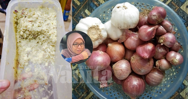 Jimat Guna Bawang, Kisar Kasar Dengan Minyak Boleh Tahan 2 Minggu!