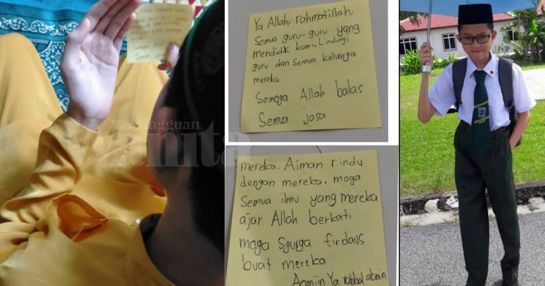 PKP Membuatkan Anak Autism Ini Rindukan Gurunya, Semoga Allah Makbulkan Doa Aiman
