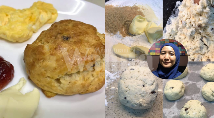 Scoon Roti Scone Resipi Paling Senang Dibuat, Jadi Macam Dijual Dekat Kafe!