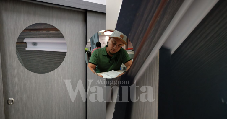 Pintu Almari ROSAK Rasa Nak Buang, BAIKI D.I.Y Modal Kurang RM2.00!