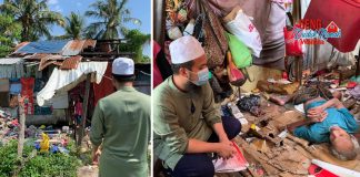 ‘Berbelas Anak Duduk Dengan Atuk Strok..’ Rupanya Dah Bertahun Hidup Begini