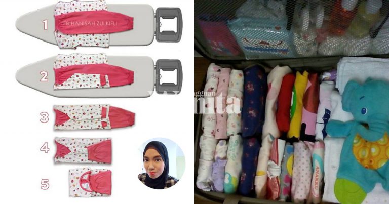 Lipat Baju Anak Kena Matching. Ni Cara Mudah, Kemas Dan Jimat Space