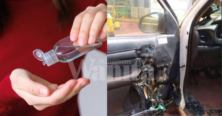 Risiko Terbakar, Jangan Sengaja Tinggalkan Hand Sanitizer Dalam Kereta!