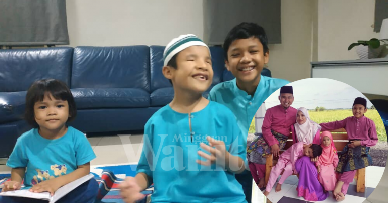 anak istimewa...jangan pinggirkan dia daripada Al-Quran
