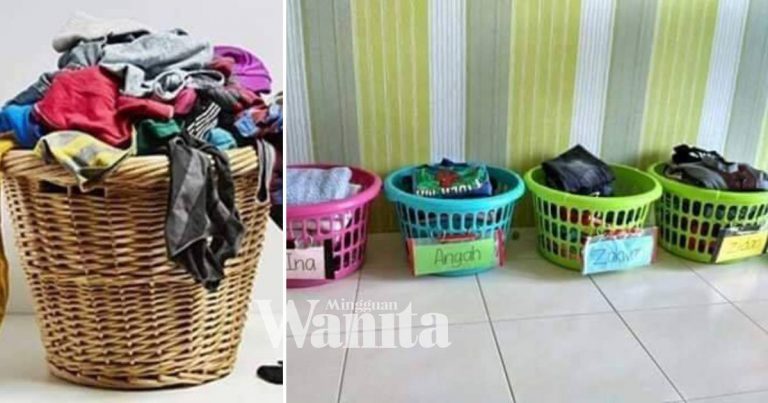 Tip Nak Tarik MOOD Lipat Baju Bertimbun. Sesuai Untuk Mak Anak Ramai