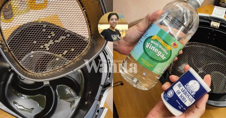 Ini Cara Betul Nak Bersihkan Air Fryer. Siap Ajar Satu Per Satu
