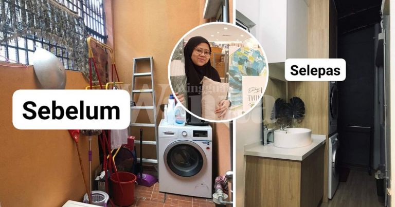 Mak-mak Boleh Jadi PENAT Urus Pakaian, Bila Ruang Dobi Tak Kemas