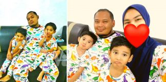 Suami Rendahkan Ego, Rela Sarung Baju Dinosaur Demi Bahagia Anak Isteri