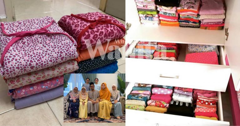 Kongsi Cara Lipat, Susun Baju Teknik Marie Kondo. Paling Praktikal Urus Pakaian Keluarga