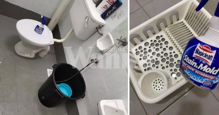 Cuma Spray, Tinggal 10 Minit, Siram Air, Kotoran Degil Keluar Habis