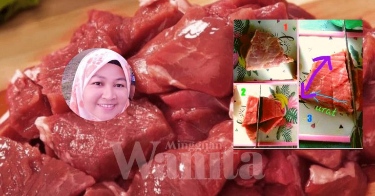 Potong Daging Lawan Urat Letak Cuka, Barulah Lembut & Bau Tak Kuat Bila Dimasak!