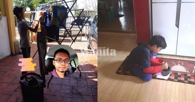 Jangan Dimanja Anak Lelaki. Usah Harapkan Anak Perempuan Saja Buat KERJA RUMAH