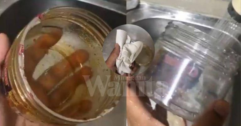 Cara MUDAH Bersihkan Minyak Melekat Pada Bekas Plastik Guna TISU DAPUR