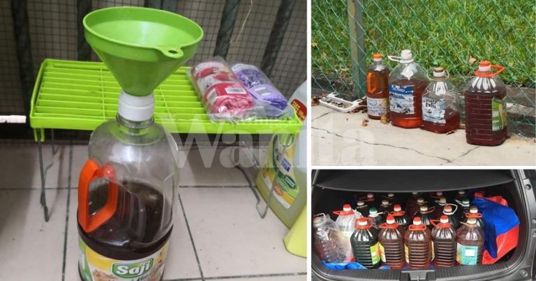 Minyak Terpakai Jangan Dibuang, KUMPUL.. Hantar Ke Pusat Kitar Semula Ini