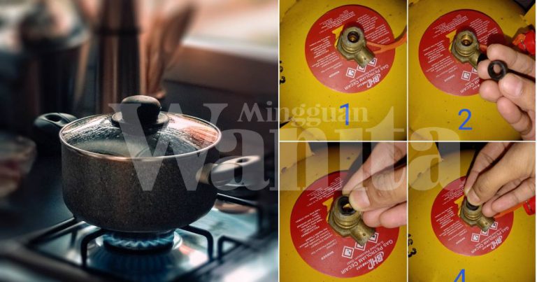 Pasang Kepala Tong Gas, Keluar Bau & Bunyi, Apa Nak Buat?